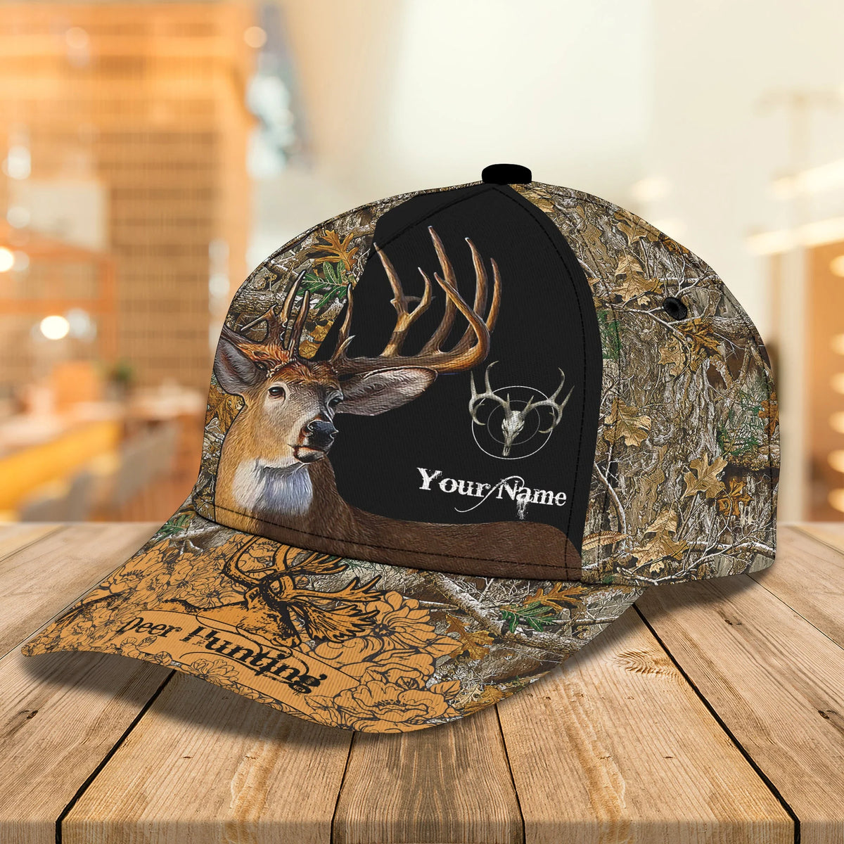 Deer hunting - Personalized Name Cap - Ntt68 HNT0152