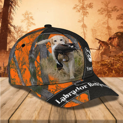 Labrador Retriever Hunting - Personalized Name Cap 04 - HN95 HNT0249