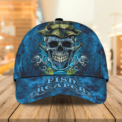 Personalized Classic Cap Fishing Reaper - QB95 FISH0031