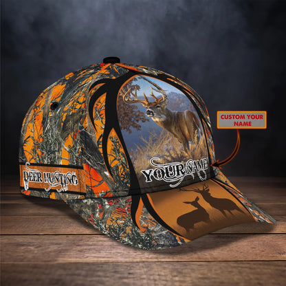 Deer Hunting - Personalized Name Cap 03 - RINC98 HNT0270