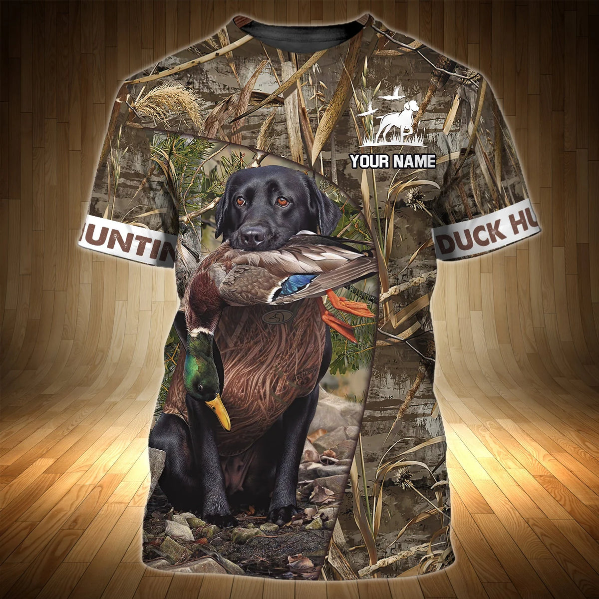 Duck hunting - Personalized Name 3D Tshirt 1 - Nsd99 HNT0275