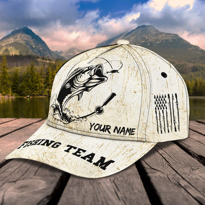 Fishing Team - Personalized Name Cap 23- Lta98 FISH0211