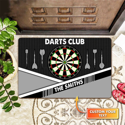 Darts Club Personalized Doormat Gift For Darts Player ORN0137