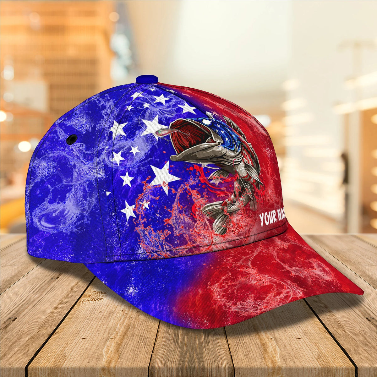 Fishing 03 - Personalized Name Cap - Pth98 FISH0161