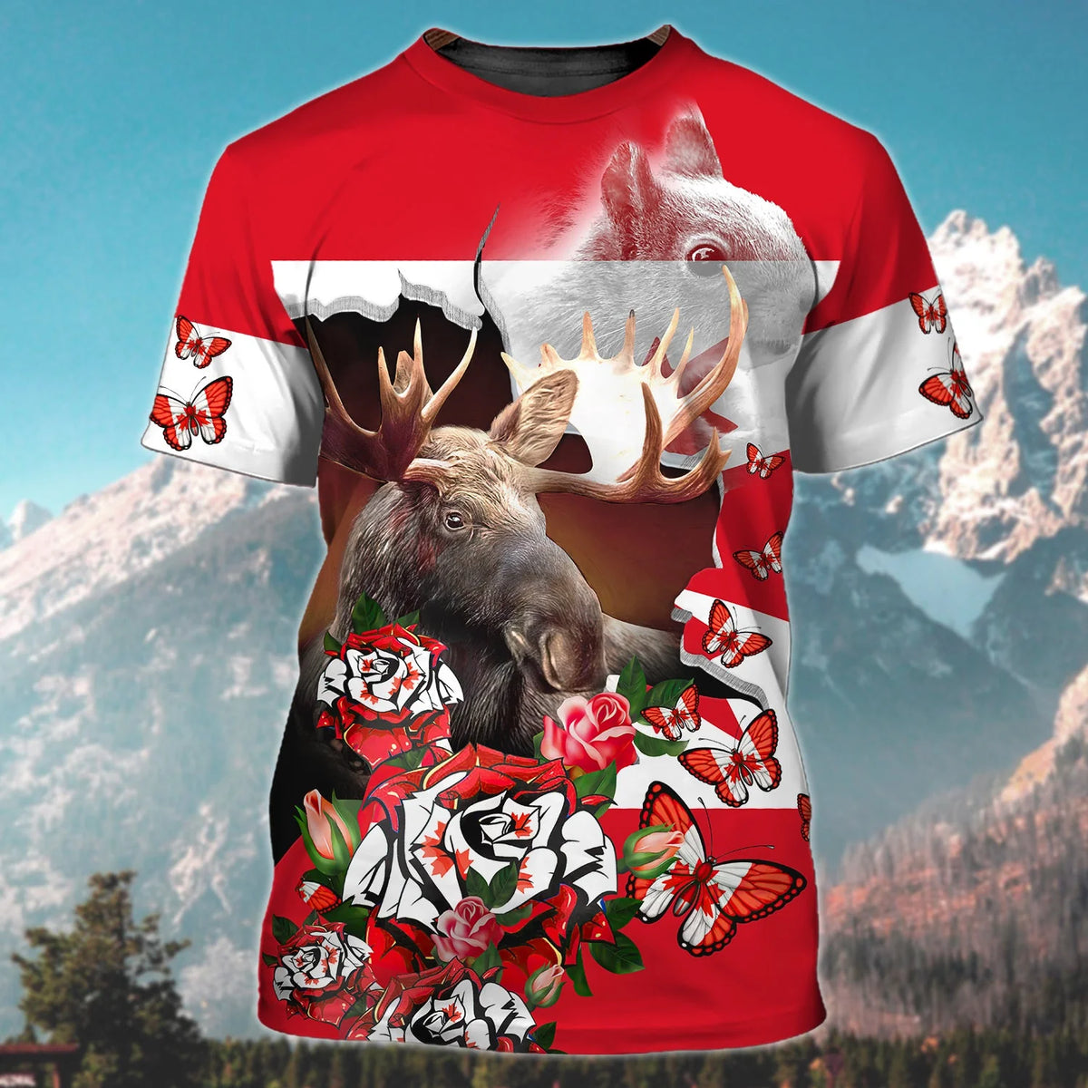 Moose Hunting Canada - 3D Full Print Shirts HNT0128