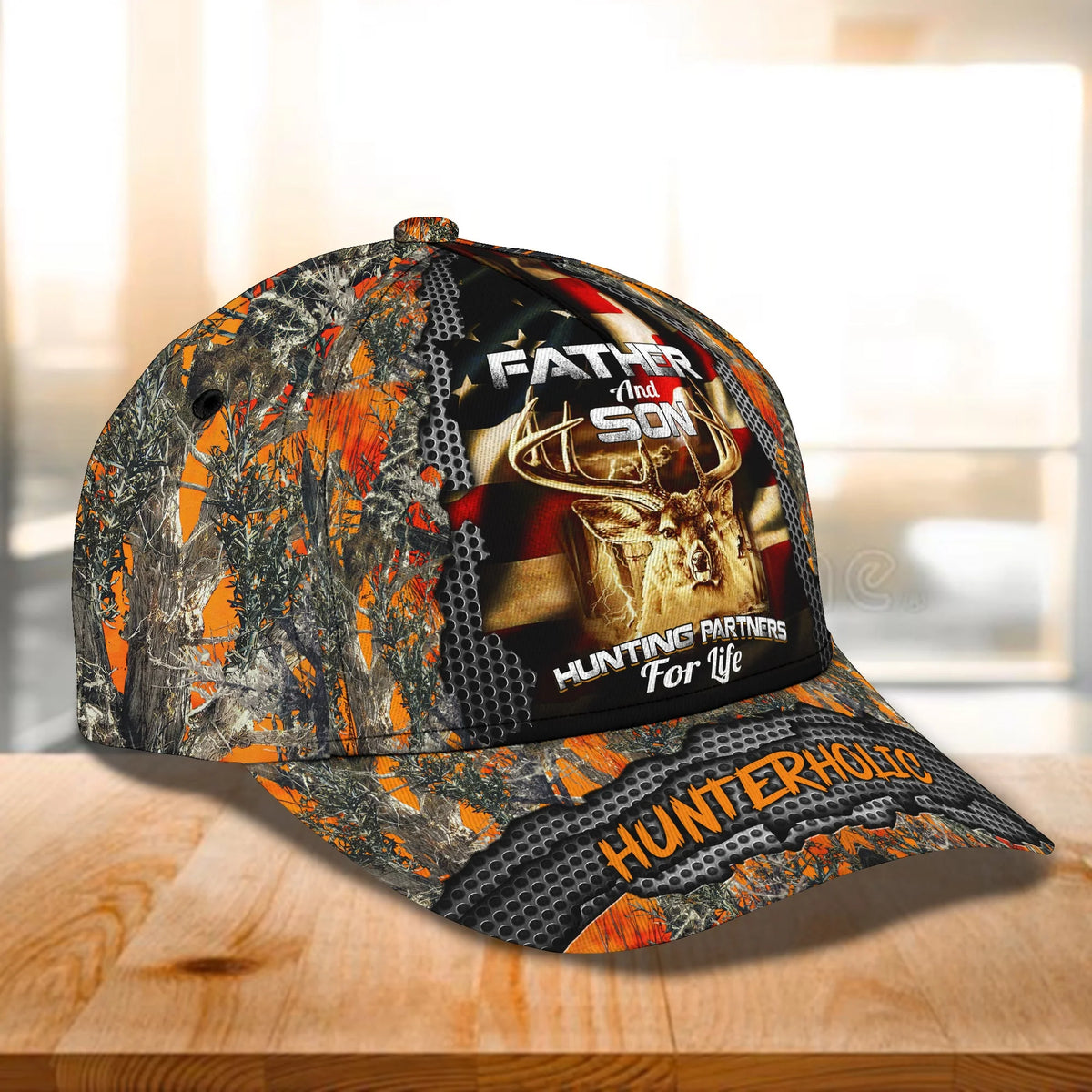 Deer Hunting 5 - Personalized Name Cap - Boom ORN0215