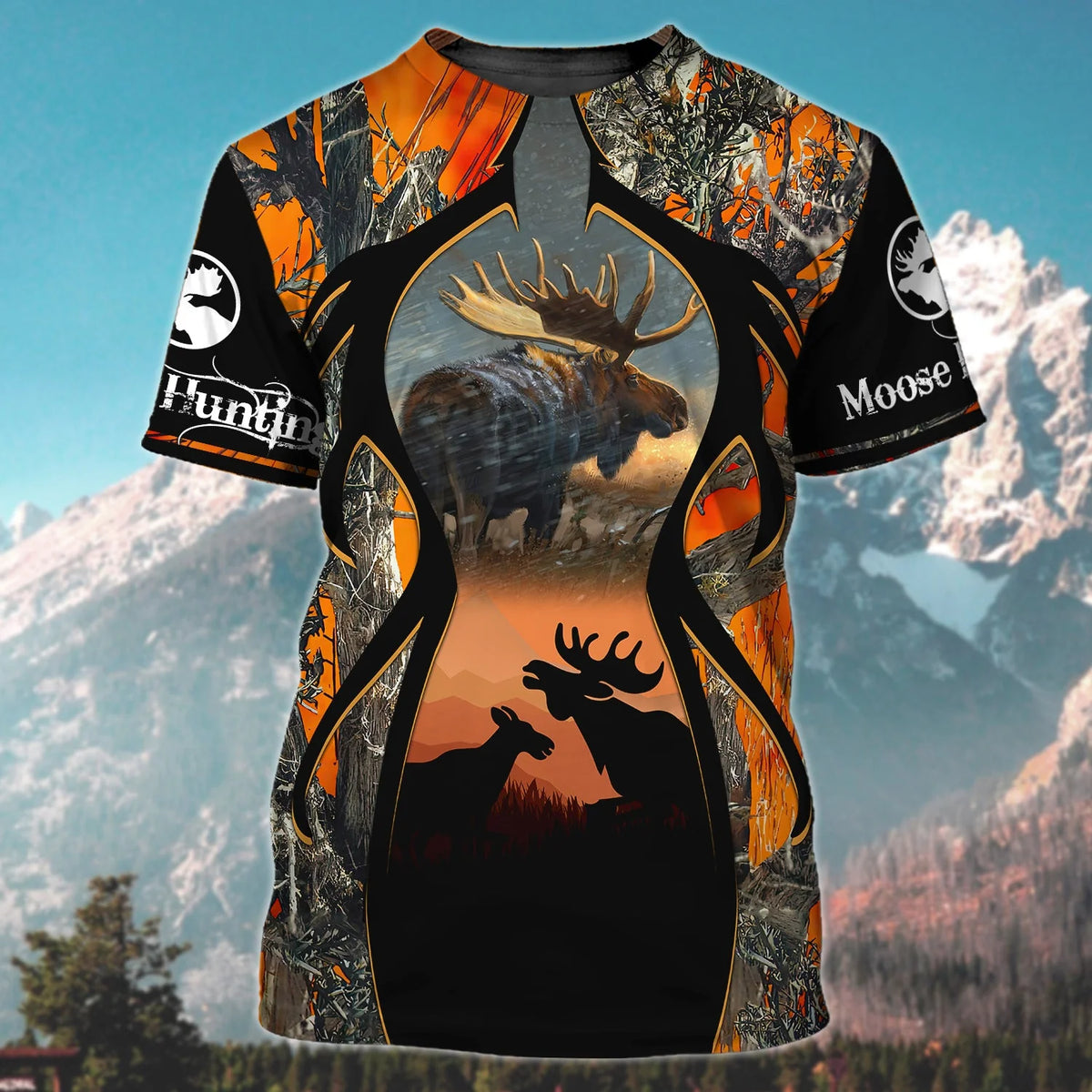 Moose Hunting - 3D Full Print Shirts - 524 HNT0124