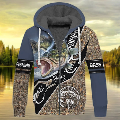 Bass Fishing 3D Shirts For Men and Women Hoodie Tshirt FISH0056