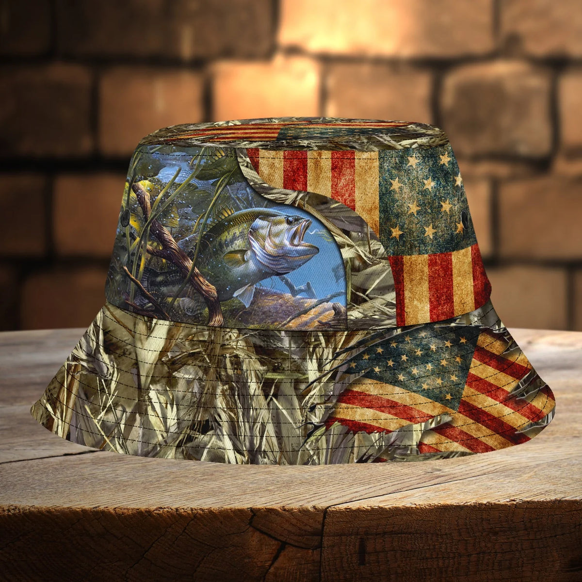 Custom Bucket Hat - Fishing - Fuly 10 FISH0197