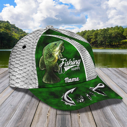 Murray Cod Fishing 16 - Personalize Name Cap  - Loop - Ntp-177 FISH0226