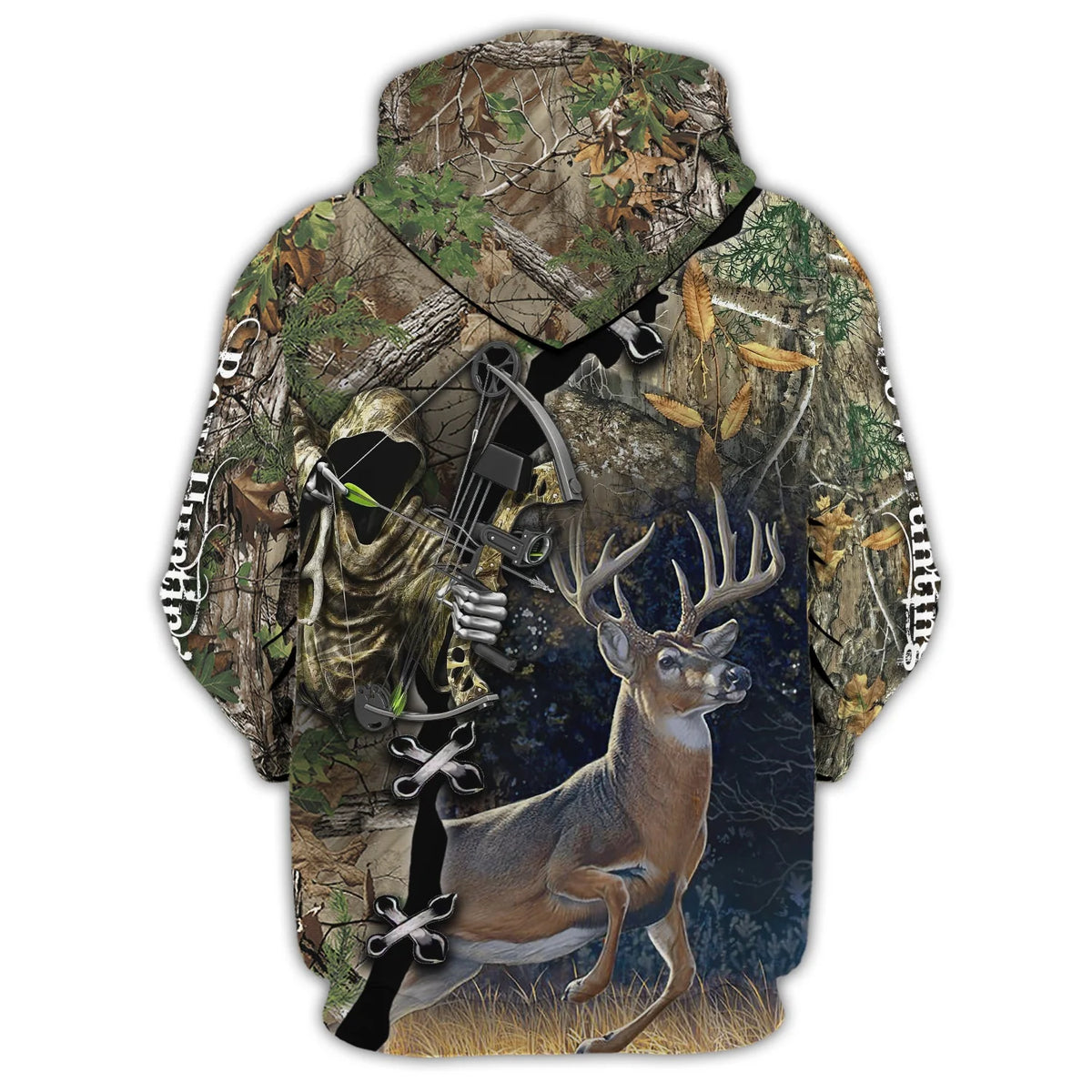 Hunting - Personalized Name 3D Zipper Hoodie 142 - Nvc97 HNT0065