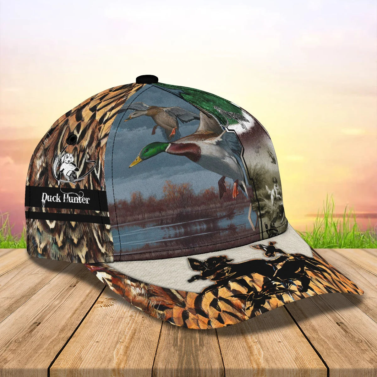 Duck Hunting 1 - Personalized Name Cap - Nt168 - Ct058 HNT0207