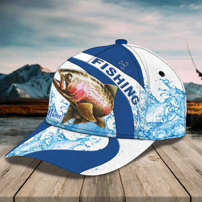 Fishing - Personalized Name Cap 8 FISH0135