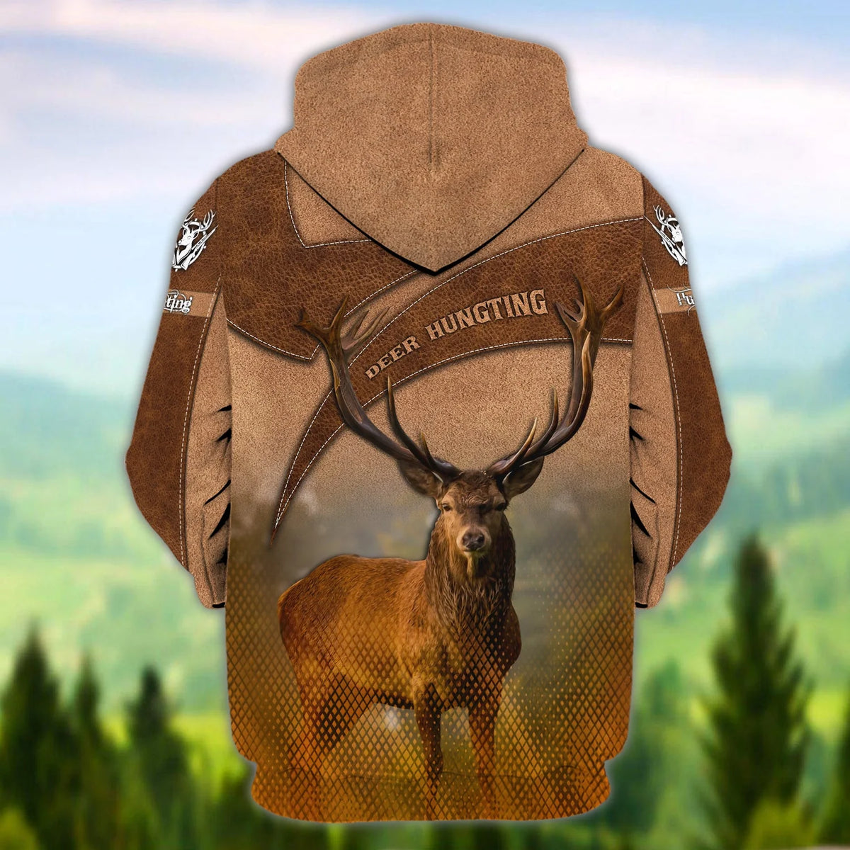 Hunting - Personalized Name 3D Zipper hoodie 12 - HN95 3979 HNT0040