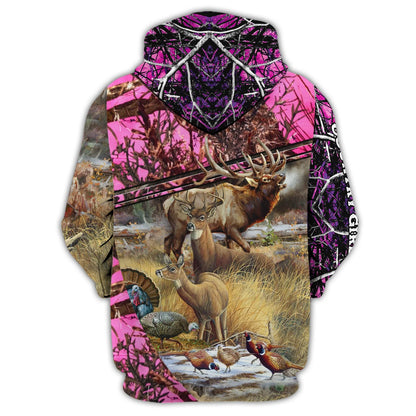 Country Girl - Personalized Name 3D Zipper hoodie - Lta98 HNT0068
