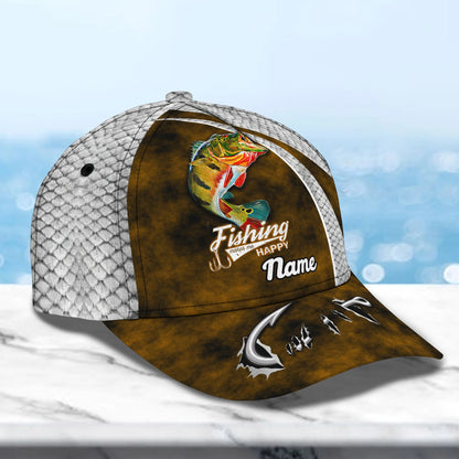 Peacock Bass Fishing 06 - Personalize Name Cap - 163 FISH0038