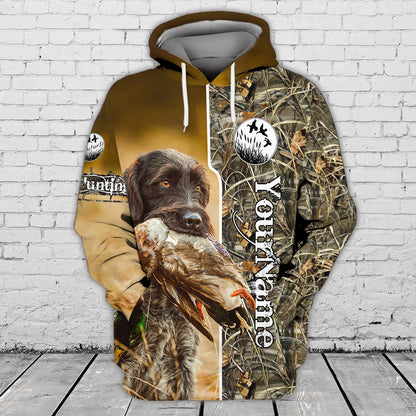 Duch Hunting - Personalized Name 3D Hoodie - CV98 HNT0253