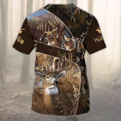 HUNTING 86 - Personalized Name 3D T Shirt - NBTT HNT0222