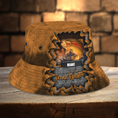 Custom Bucket Hat - Fishing3 - BY97 FISH0183
