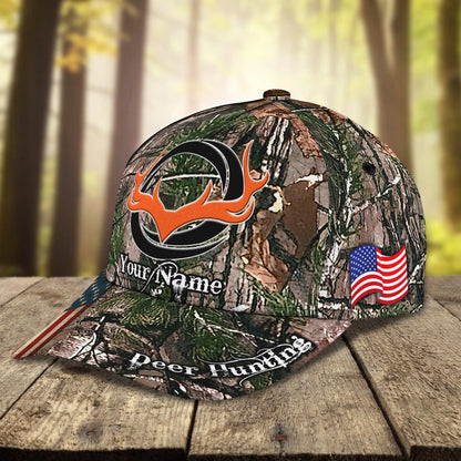 Deer Hunting - Personalized Name Cap 568 - CV98 HNT0254