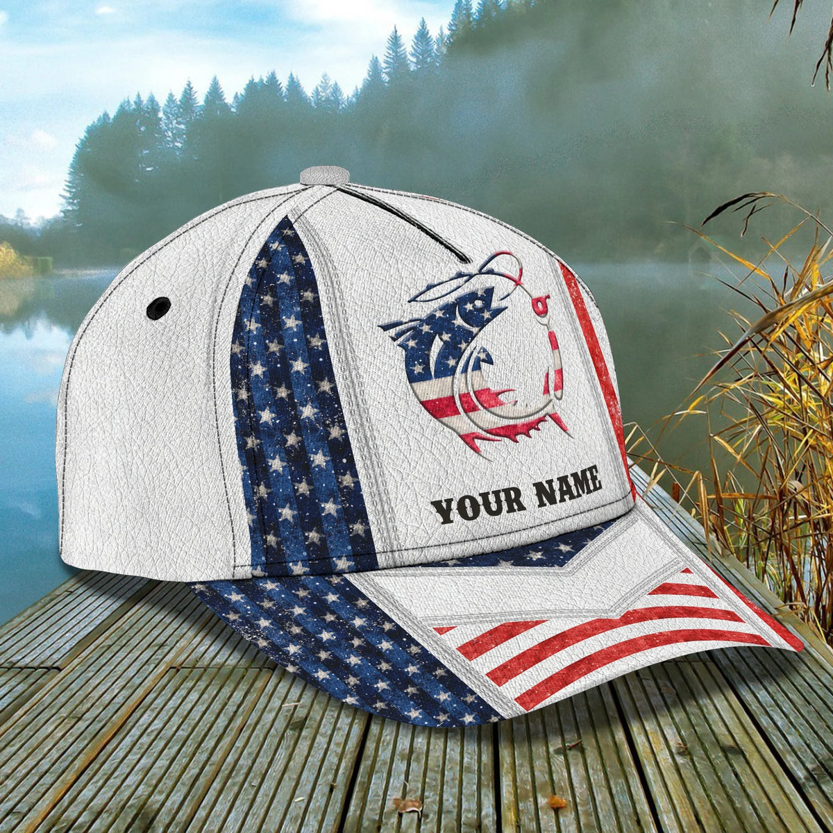 FISHING CAP1 - Personalized Name Cap - BY97 FISH0130