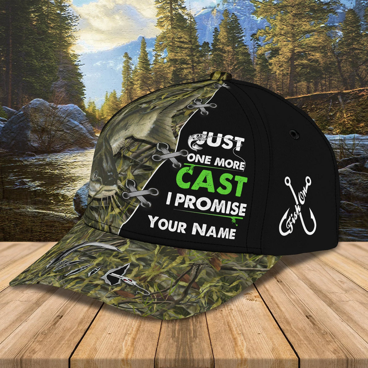 Catfish 01 - Personalized Name Cap - 16hb FISH0277