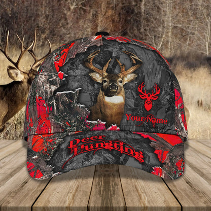 Red Deer Hunting Camo Classic Cap - Hdmt ORN0109
