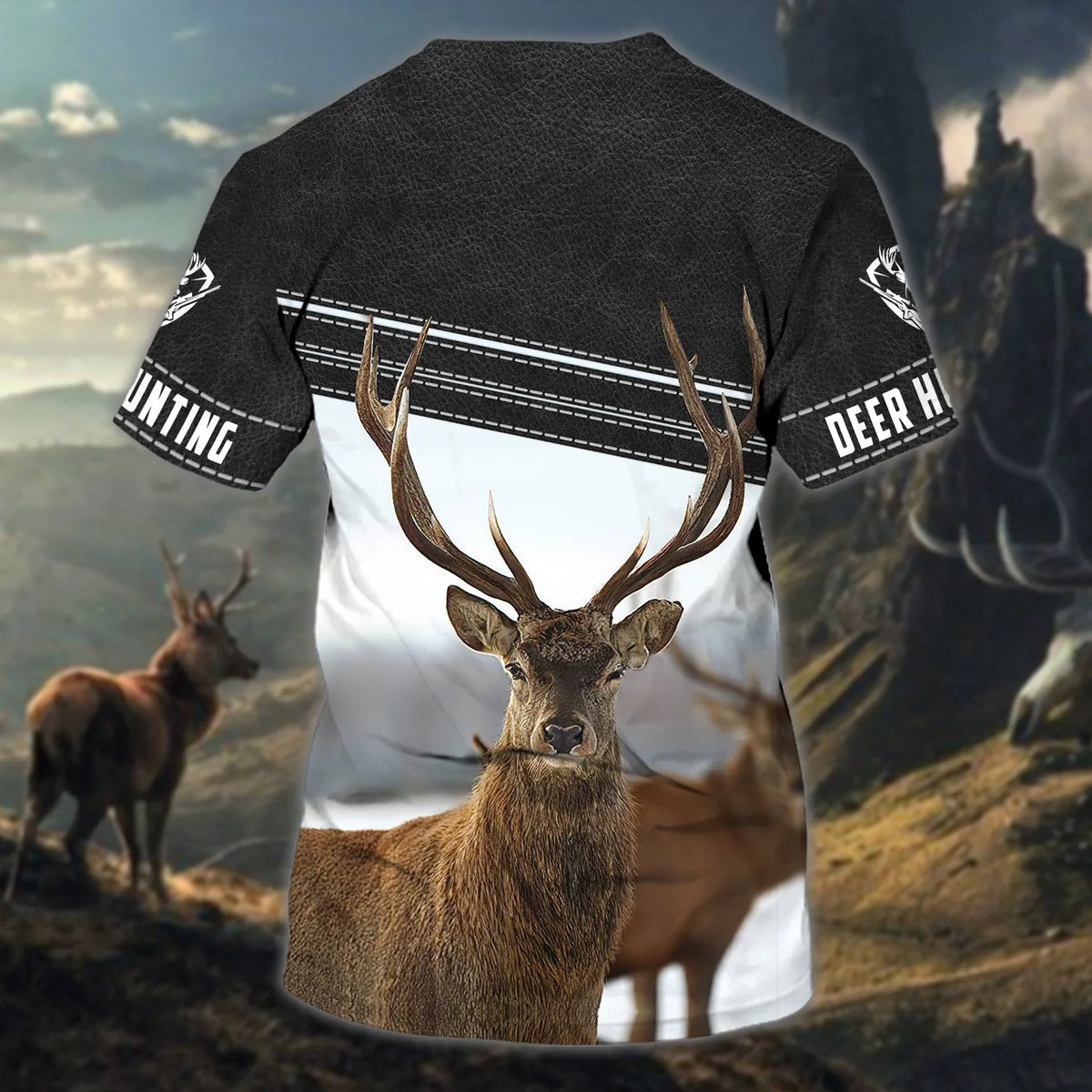 Hunting 09 - Personalized Name 3D Tshirt - HN95 HNT0282