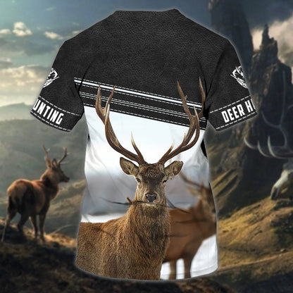 Hunting 09 - Personalized Name 3D Tshirt - HN95 HNT0282