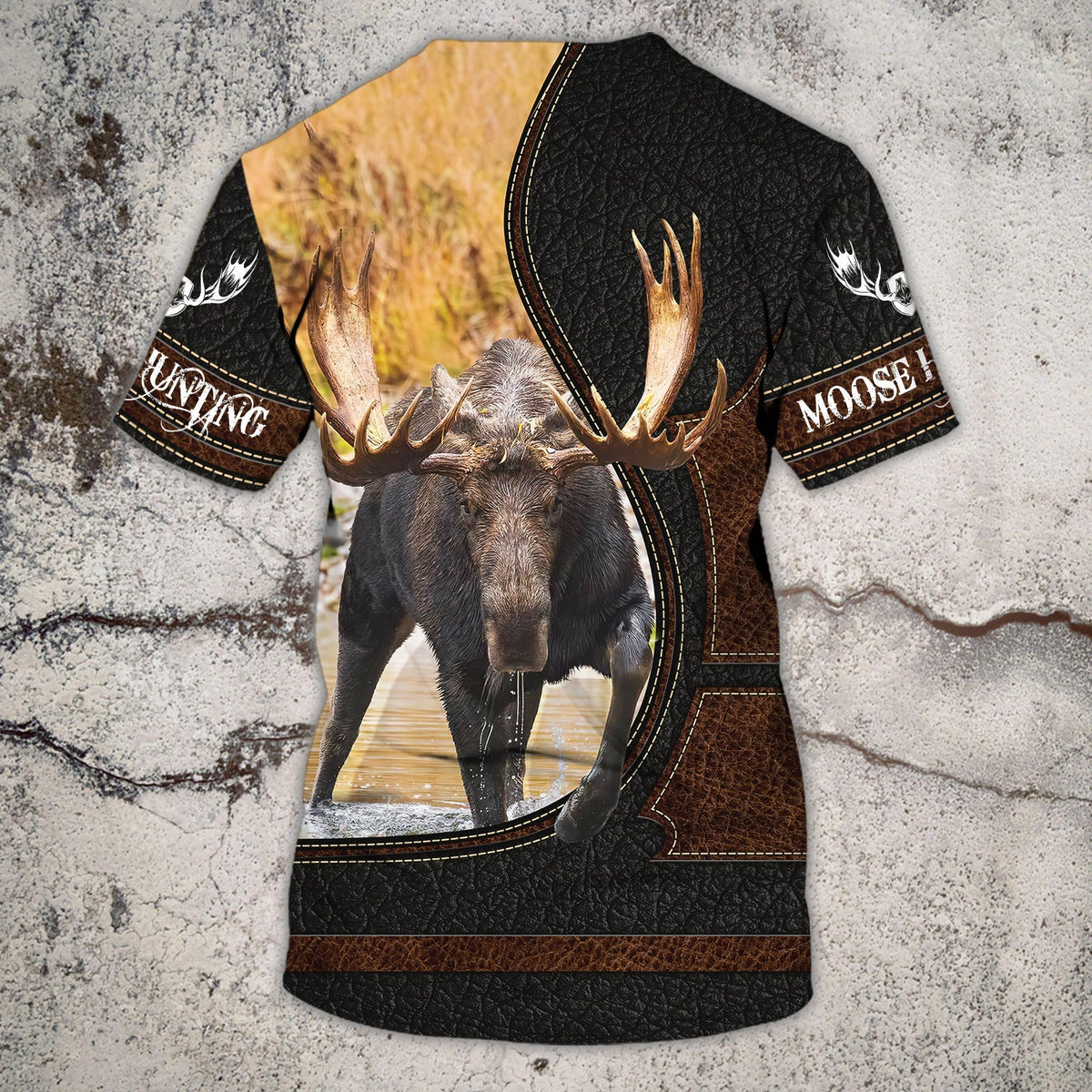Moose Hunting - Personalized Name 3D Tshirt 42 - Nvc97 HNT0244