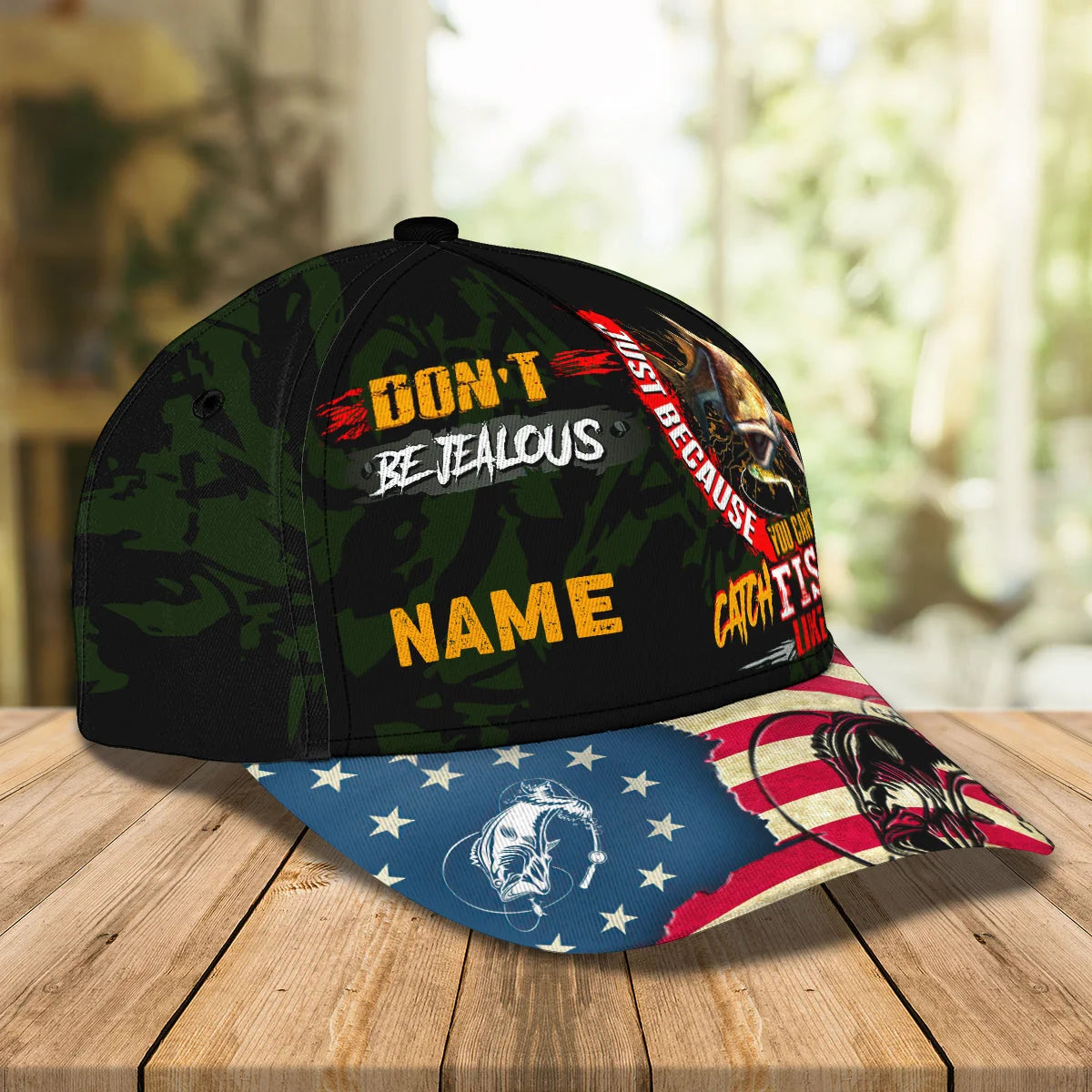 Fishing Hd98 - Personalized Name Cap -Loop- Hd98 24 FISH0179