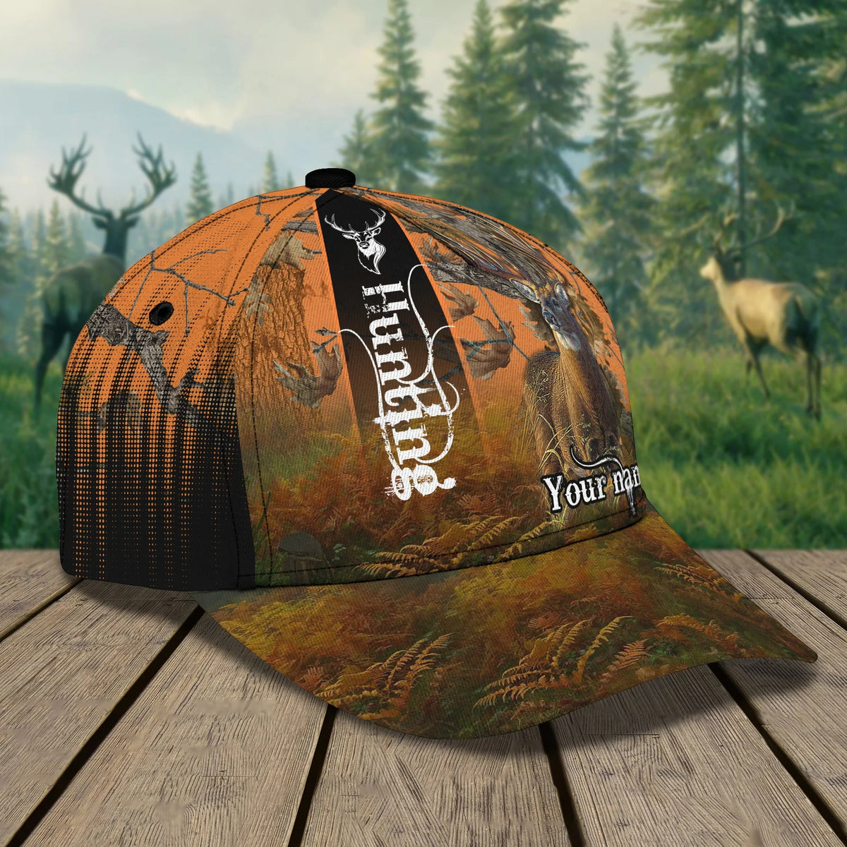 Hunting 03 - Personalize Name Cap - TD97 HNT0216