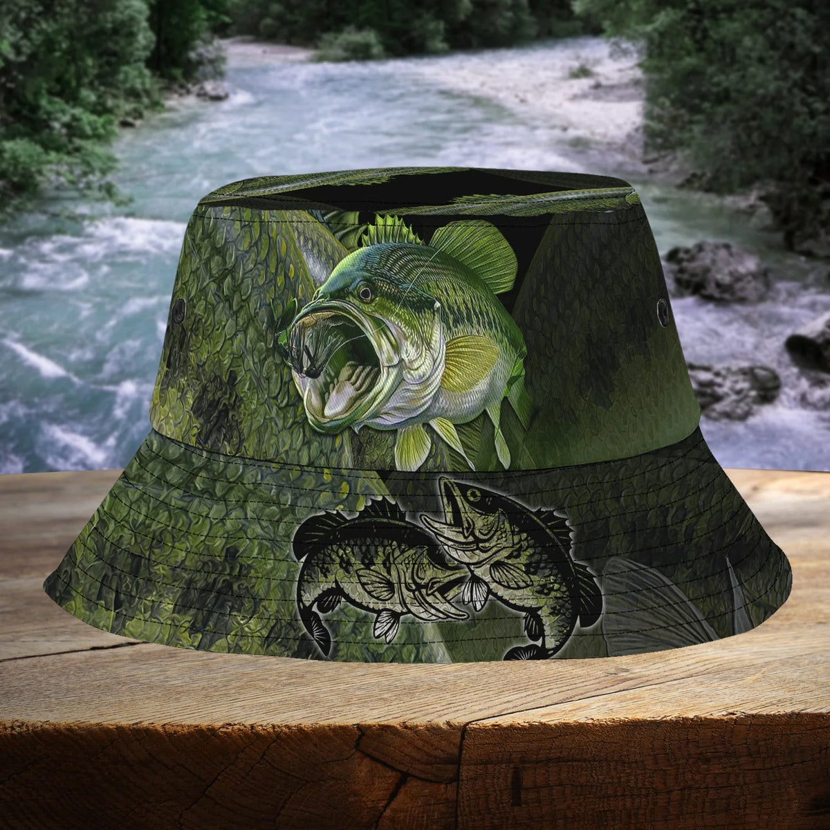 Fishing - Bucket Hat - Bass Fishing - 5 FISH0208