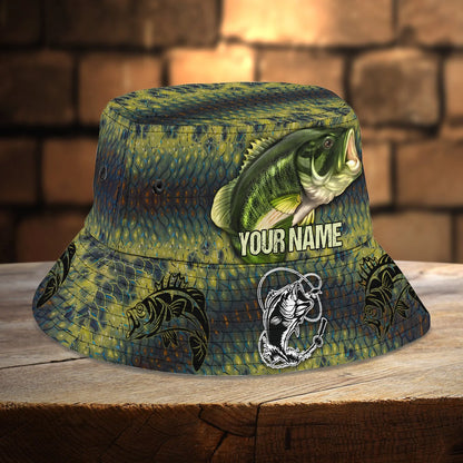 Custom Bucket Hat - Fishing - Fuly 1 FISH0121