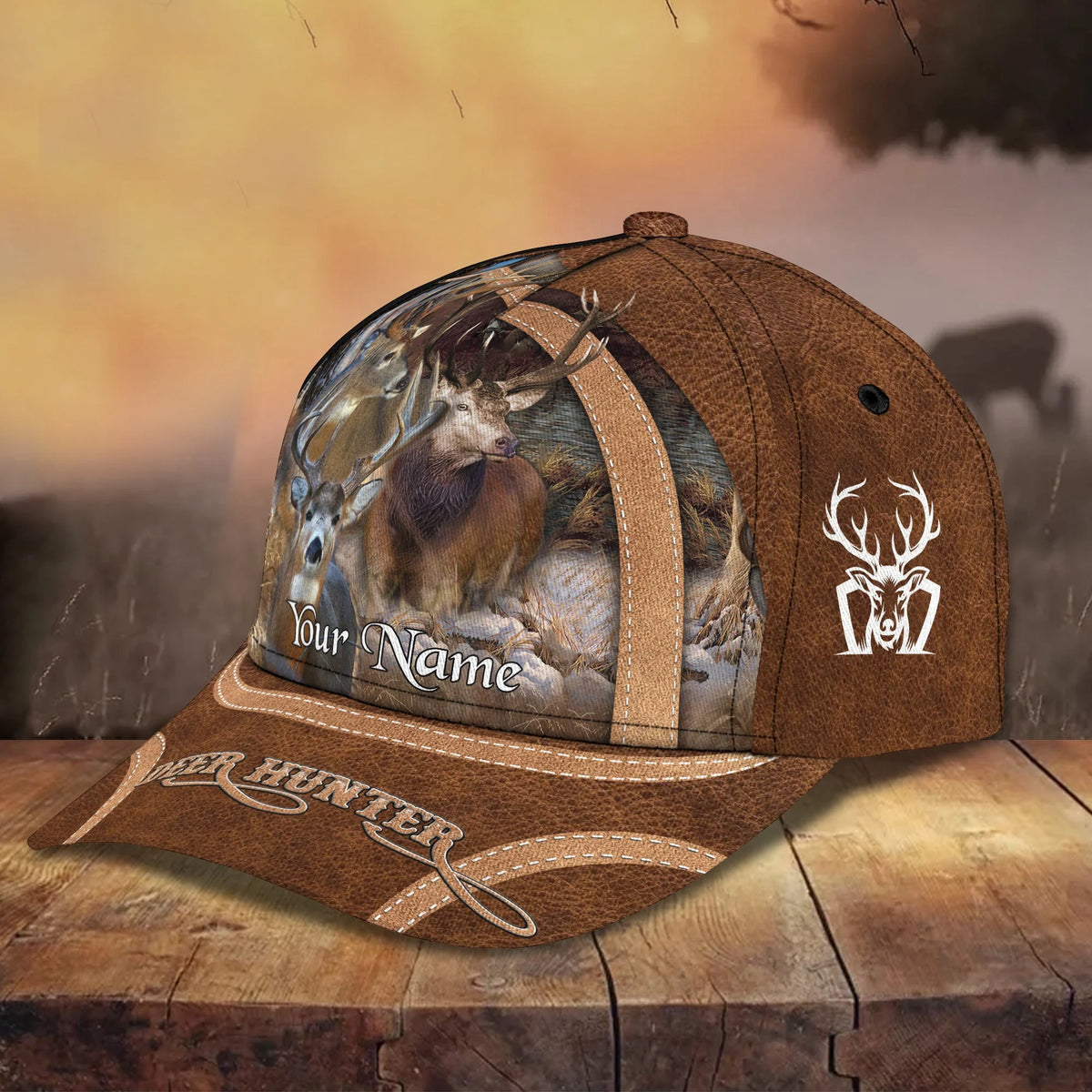Deer Hunter - Personalized Name Cap 07 HNT0265