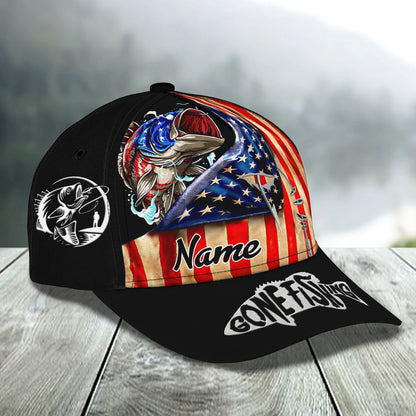 Fishing - Personalized Name Cap - Dp98 - Dp297 FISH0177