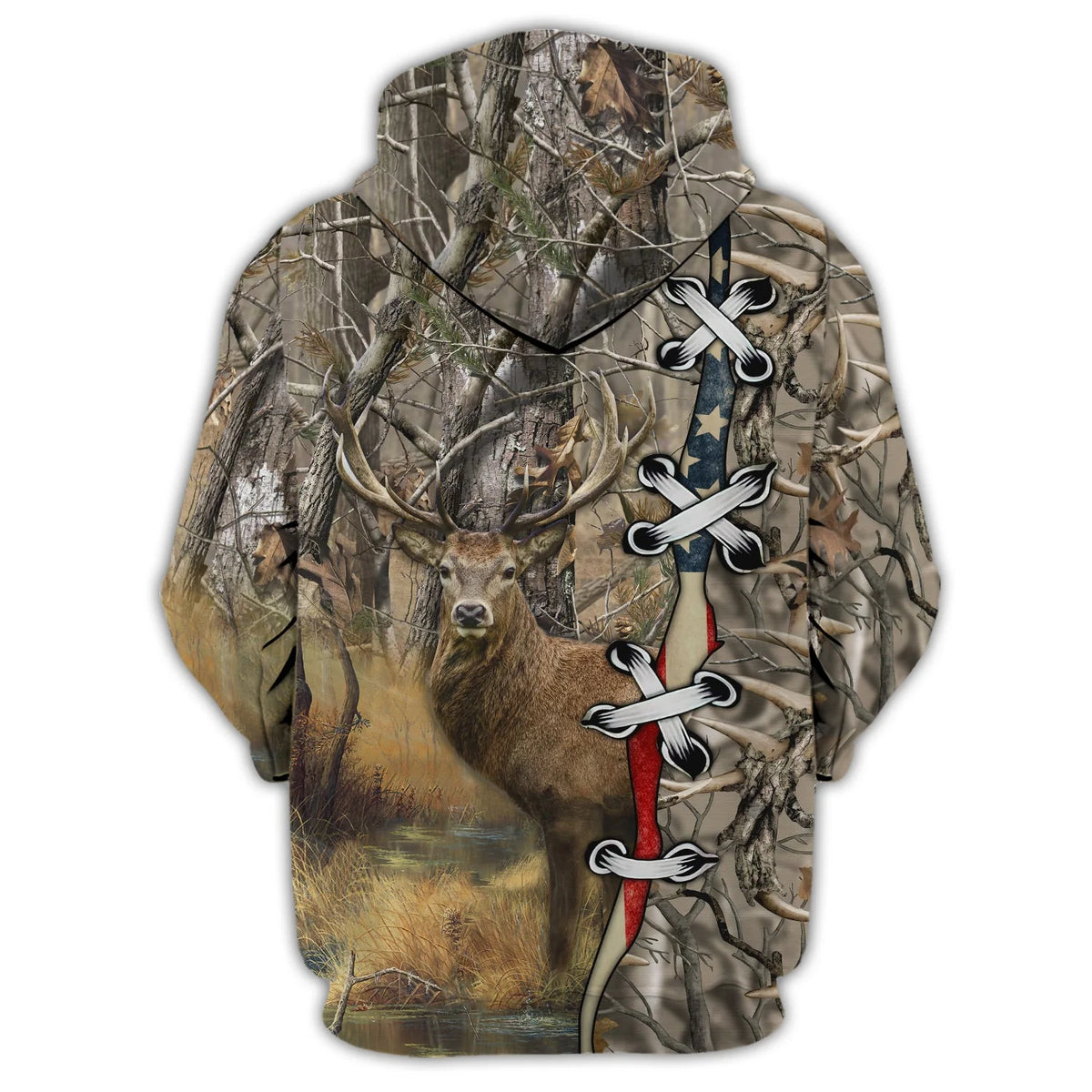 Hunting - Personalized Name 3D Zipper Hoodie 102 - CV98 HNT0089
