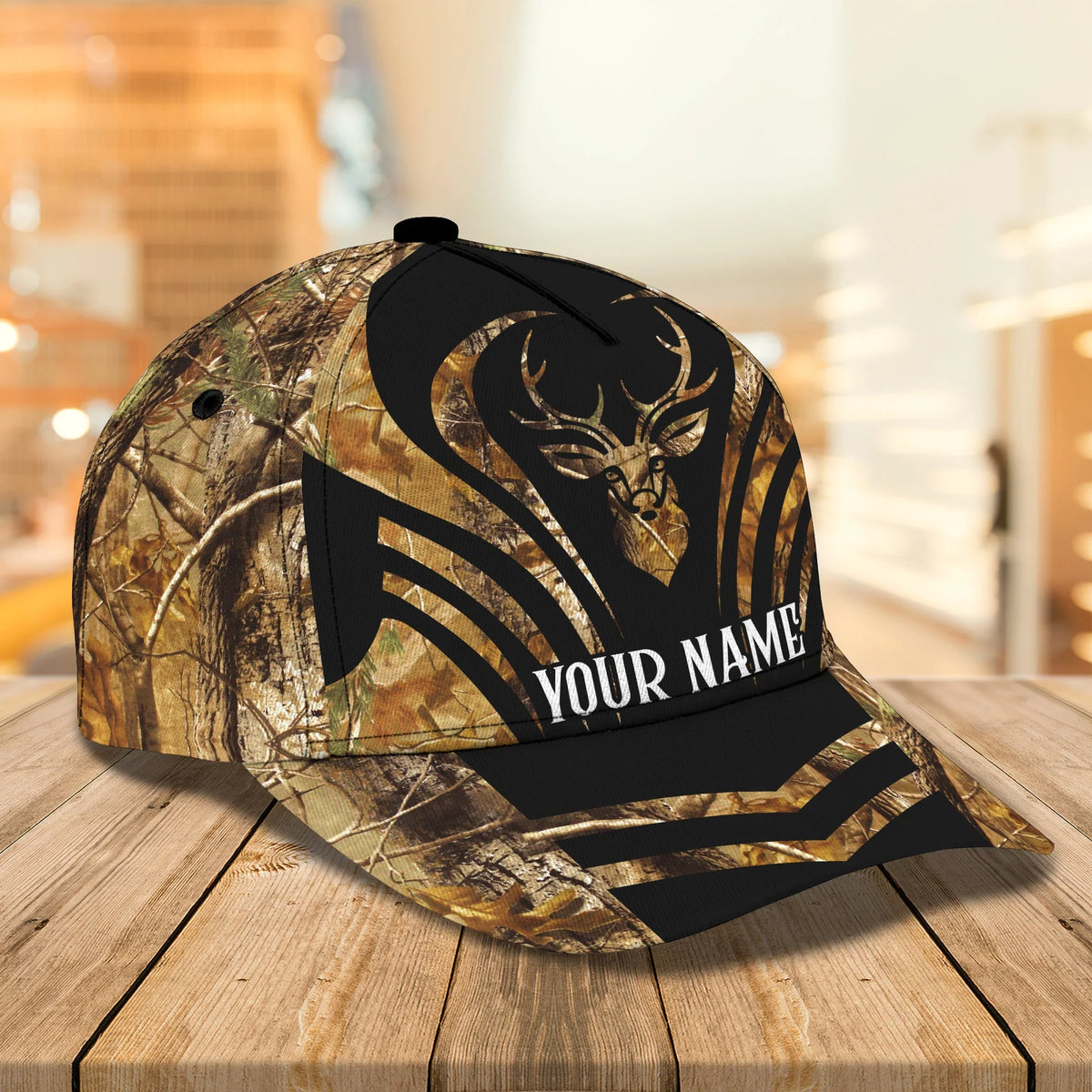 Deer Hunting 2 - Personalized Name Cap - Boom HNT0143