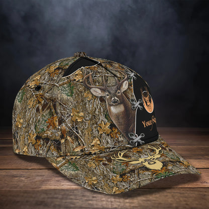 Deer Hunting - Personalized Name Cap HNT0137