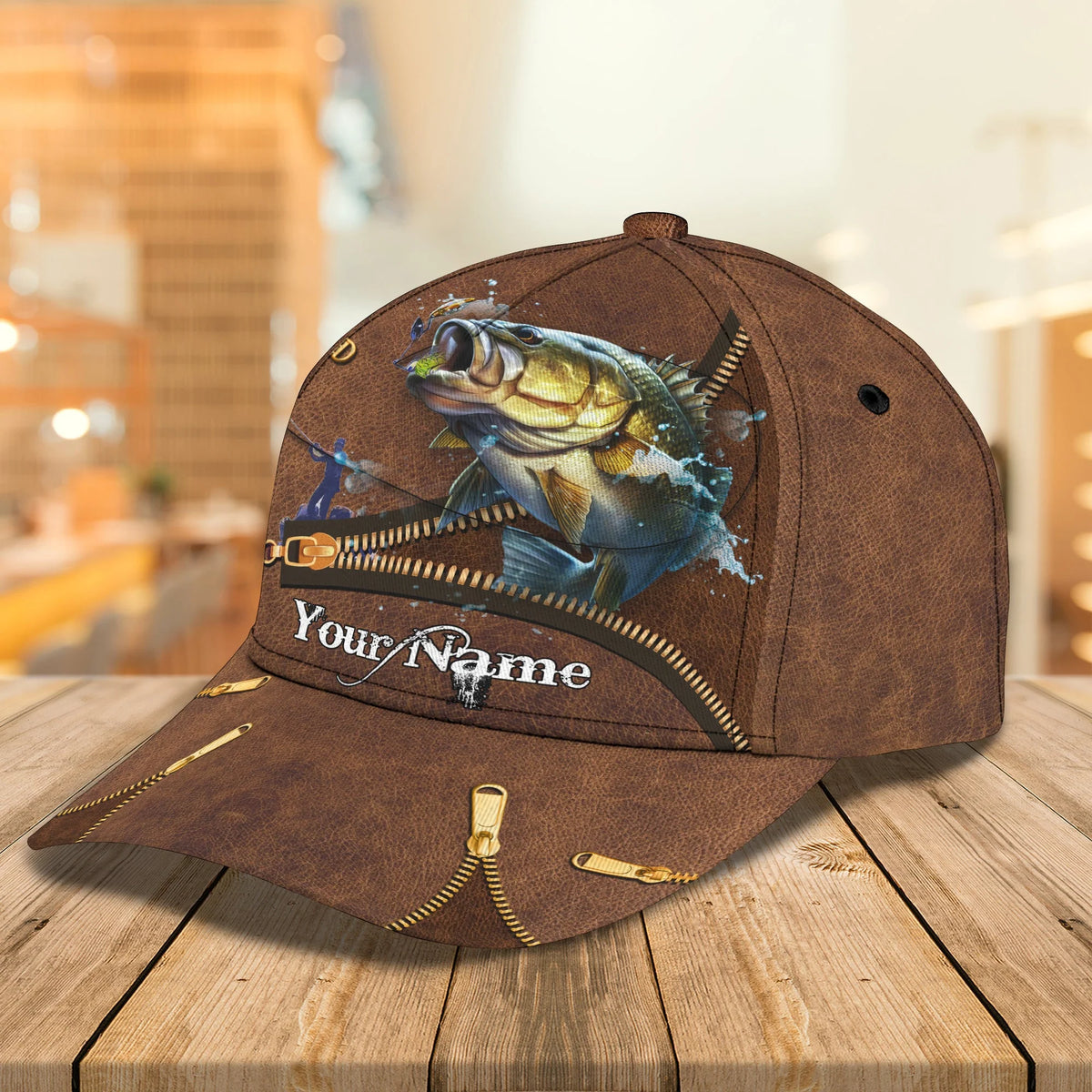 Fishing 03 - Personalized Name Cap - 16hb FISH0196