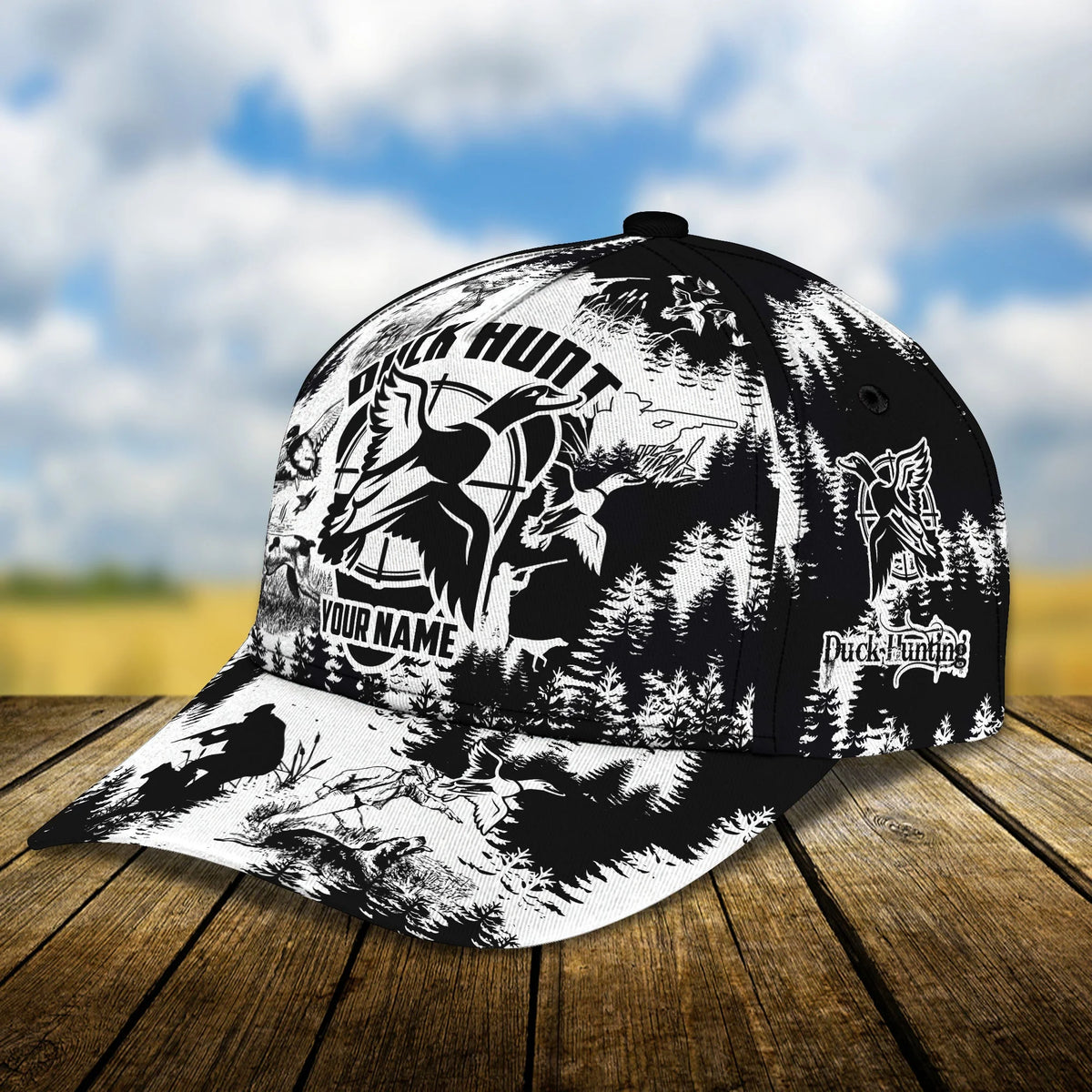 Duck Hunt - Personalized Name Cap -Loop- Hd98 89 HNT0229