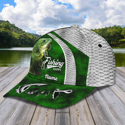 Murray Cod Fishing 16 - Personalize Name Cap  - Loop - Ntp-177 FISH0226