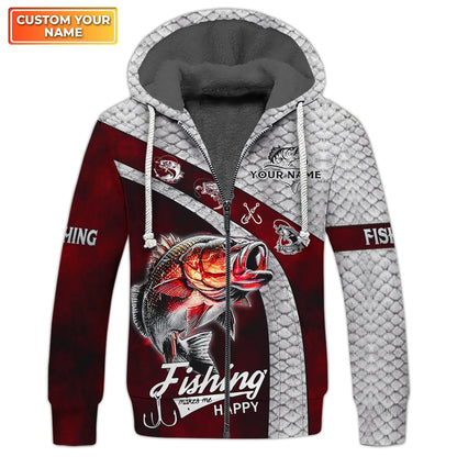 Custom 3D Bass Fishing 3D Full Print Shirts, Unique Design for Anglers, Perfect Gift for Bass Fishing Enthusiasts! FISH0002