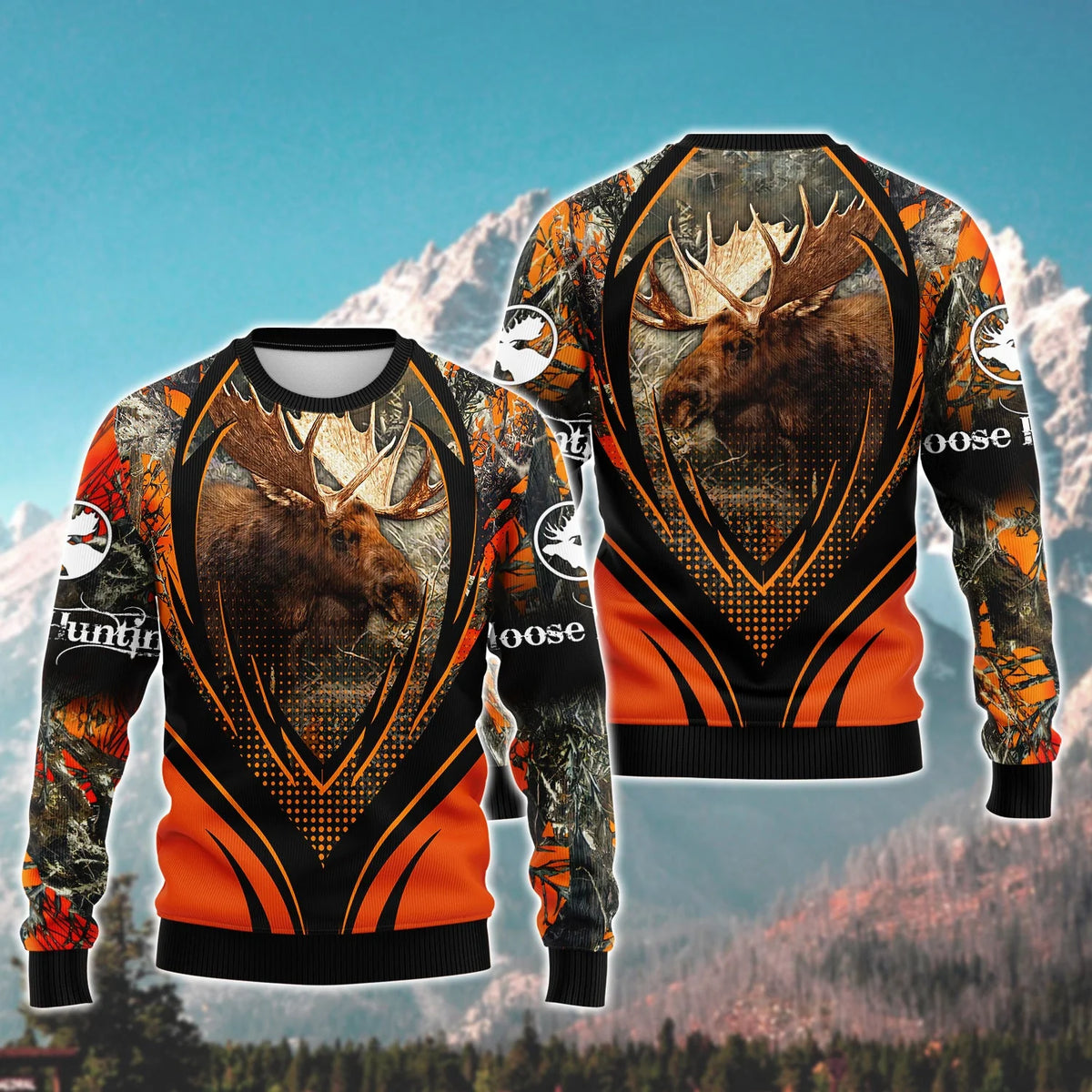 Moose Hunting - 3D Full Print Shirts - Tad 525 HNT0125