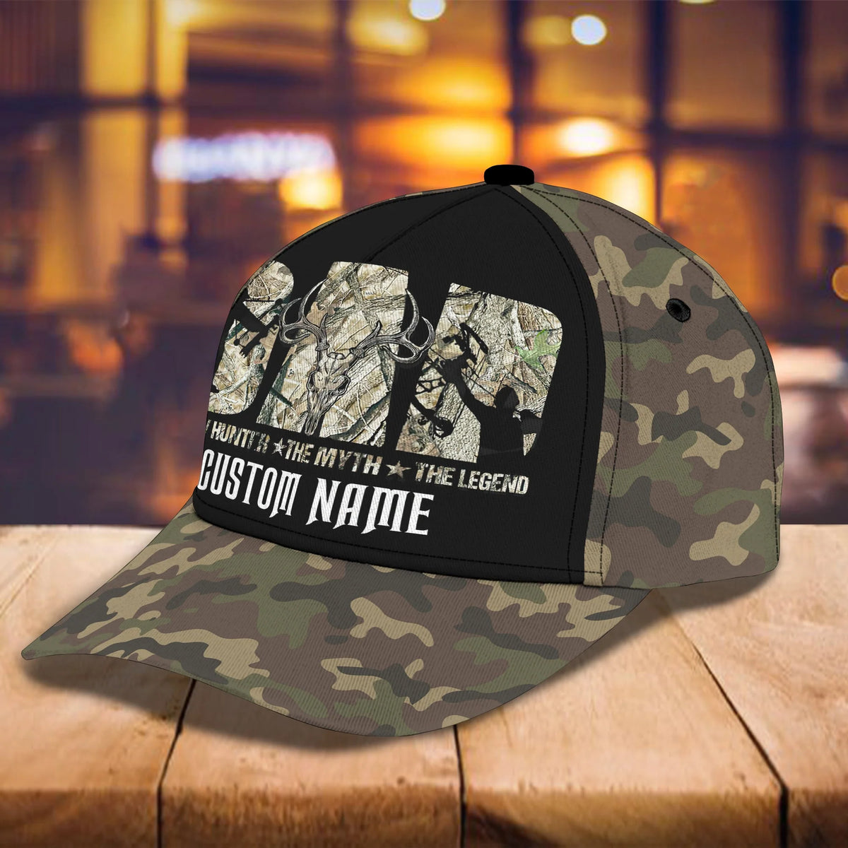 Hunting Dad - Personalized Name Cap HNT0145