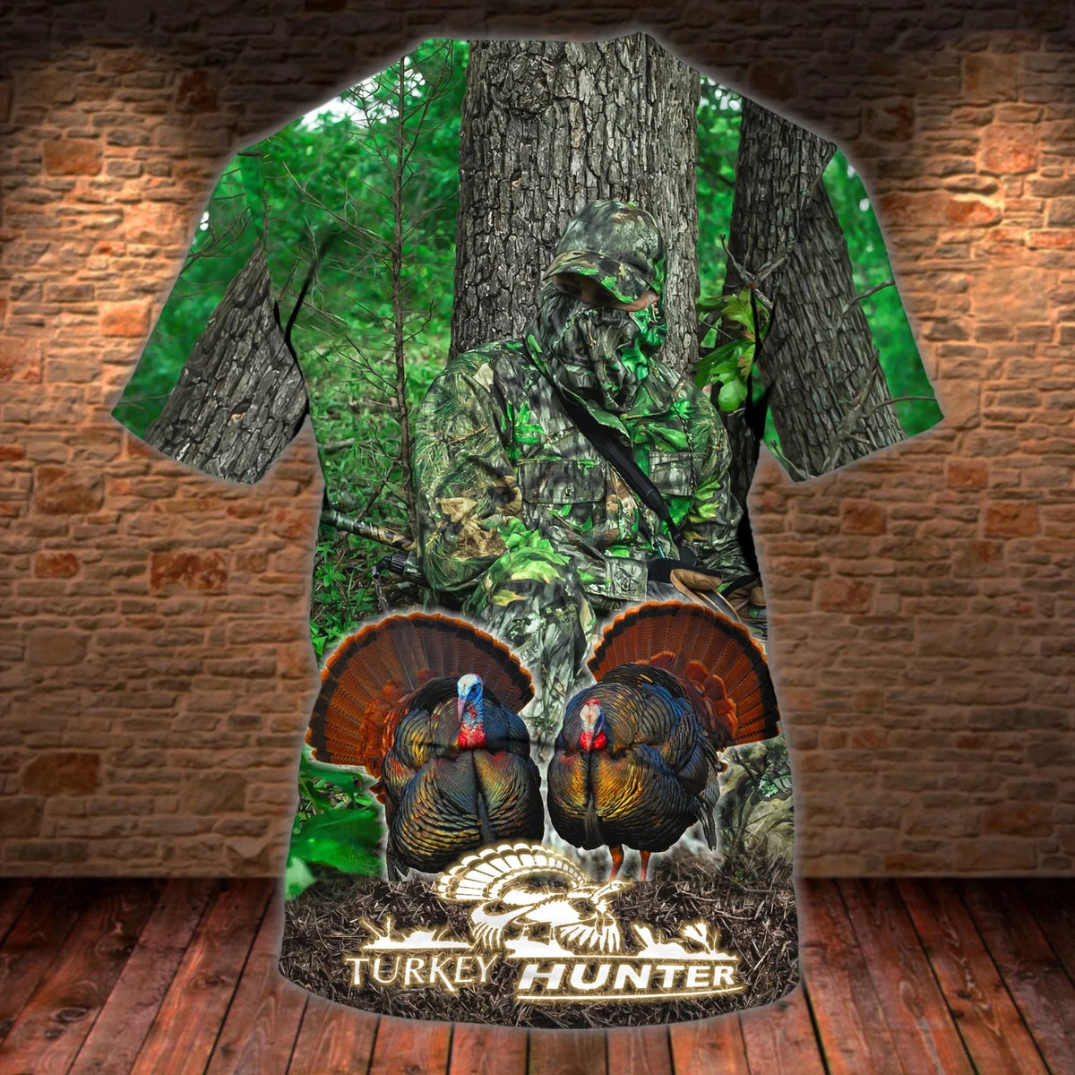 Turkey hunting - Personalized Name 3D Tshirt - Lst149 HNT0181