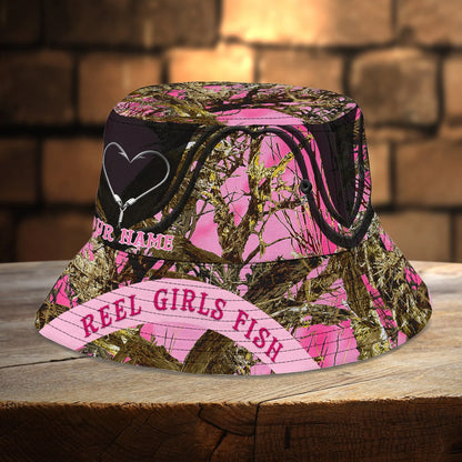 Bucket Hat - Reel Girls Fish 180601 - 16hb FISH0182