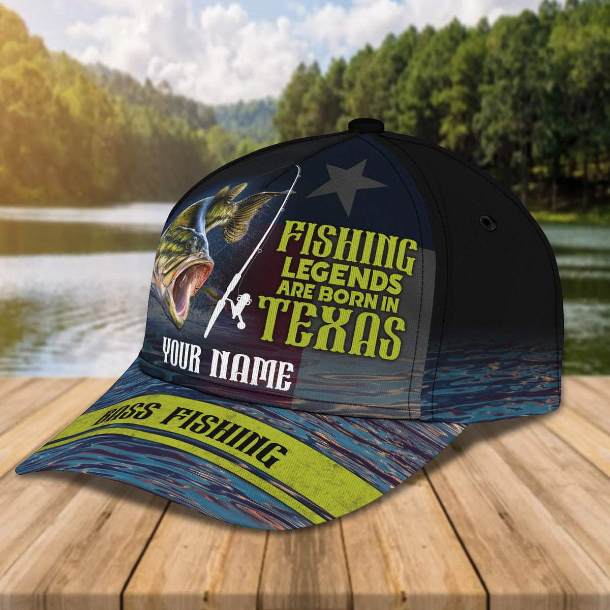Classic Cap - Fishing Texas FISH0157