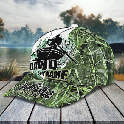 Fishing Is My Game - Personalized Name Cap - Co98 FISH0296