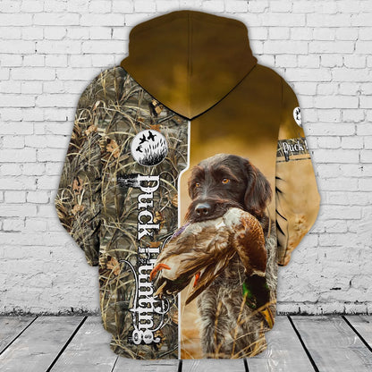 Duch Hunting - Personalized Name 3D Hoodie - CV98 HKM HNT0284